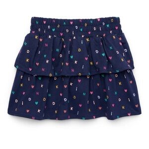 Garanimals Toddler Girls Skort Navy Blue with Colorful Letters